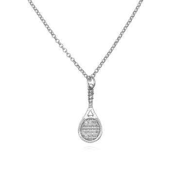 Wimbledon Charm Tennis Necklace