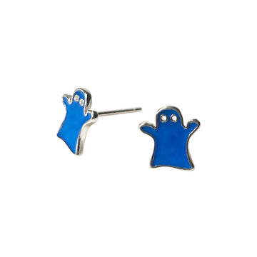 Blue Ghost Earrings