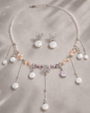 Rainbow Glow Pearl Earrings