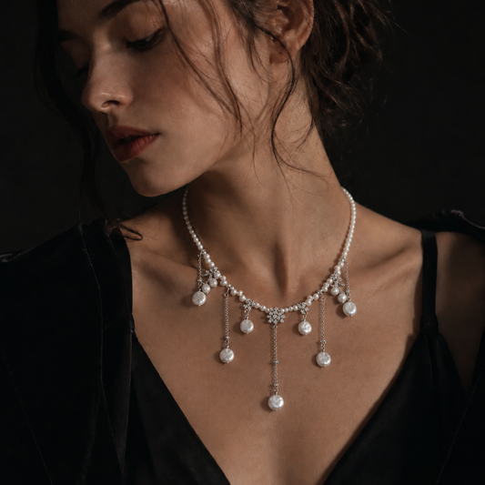 Perles en Fête Pearl Necklace – Ivory