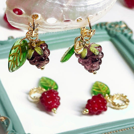 Eden's Berry Earrings