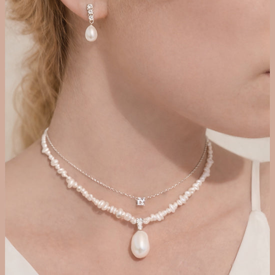 Petales de Lune Necklace by NINEMOO – detail view