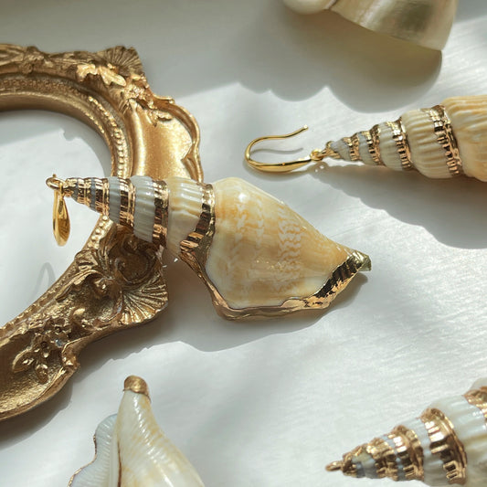 Sandy Shore Shell Earrings