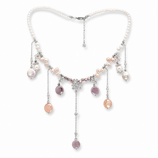 Perles en Fête Pearl Necklace – Confetti