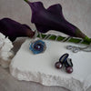 Midnight Orbit Pearl Brooch