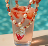 Strawberry Pearl Luxe Necklace