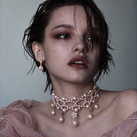 Ballet Rosé Arabesque Pearl Headpiece