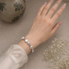 Starry Iridescent Pearl Bracelet