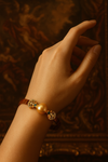 Gold Pearl Time Bracelet
