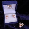 Belle Bow Pearl Earrings