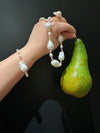 Golden Baroque Pearl Glow Bracelet