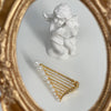 Harp of Lumière Pearl Brooch