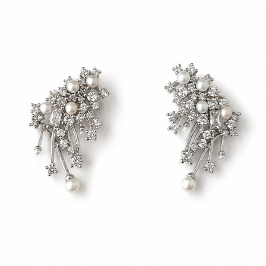 Celeste Radiance Pearl Earrings