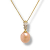Golden Glow Baroque Pearl Necklace