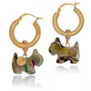 Welsh Corgi Hoop Earrings