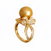 Soleil Golden Pearl Ring