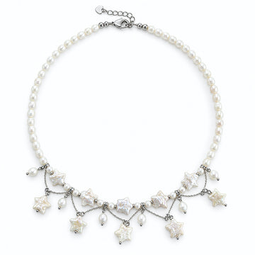 Stardust Waltz Necklace – White