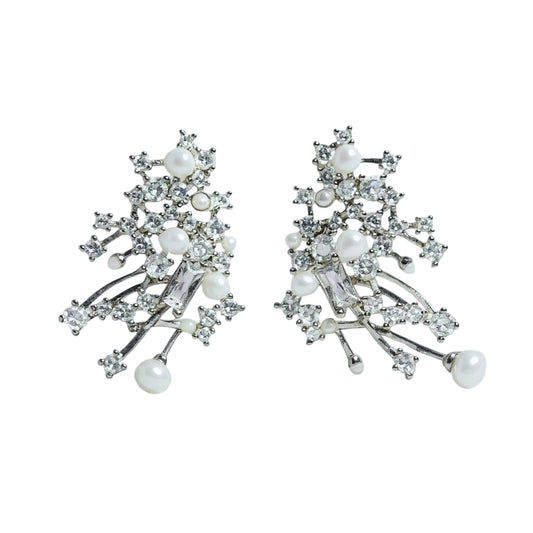 Celeste Radiance Pearl Earrings