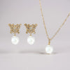 Rainbow Glow Pearl Necklace