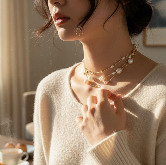 Luna Cascade Necklace