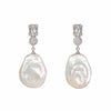 Shining Baroque Pearl Earrings