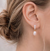 Givre Drop Pearl Earrings
