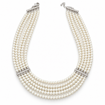 The Interlace Pearl Necklace