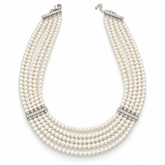 The Interlace Pearl Necklace