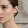 Givre Drop Pearl Earrings