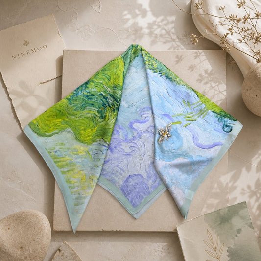 Jardin de Brume Silk Scarf