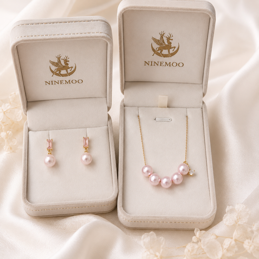 Ballet Rosé Pas de Deux Earrings