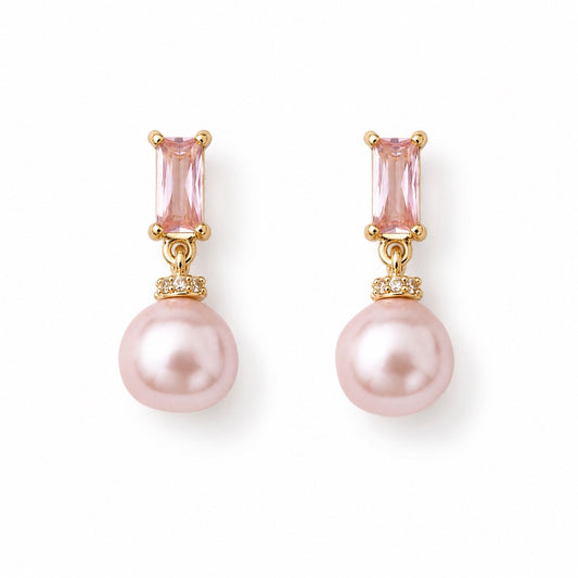 Ballet Rosé Pas de Deux Earrings