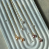 Sweet Hue Pearl Threader Earrings