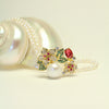 Florence Pearl Bloom Pendant Brooch