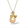 Belle Bow Peal Necklace