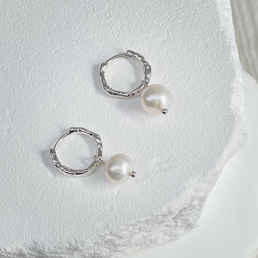 Serenity Moonlight Pearl Earrings