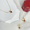 Celestial Heart Gems Necklace