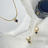 Celestial Heart Gems Necklace
