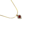 Celestial Heart Gems Necklace