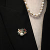 Florence Pearl Bloom Pendant Brooch