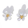 Sakura Bloom Pearl Earrings