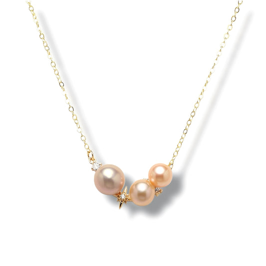 Eclipse Afterglow Pearl Necklace