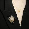 Solar Radiance Brooch-Pendant