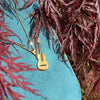 Enchanted Woods Strum Guitar Necklace