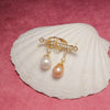 Chatsworth Pearl Brooch – Gold