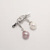 Chatsworth Pearl Brooch- Silver