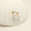 Lumière Perle Gold Ear Clips
