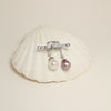 Chatsworth Pearl Brooch- Silver
