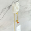 Gemstone Bear Earrings