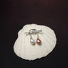Chatsworth Pearl Brooch- Silver